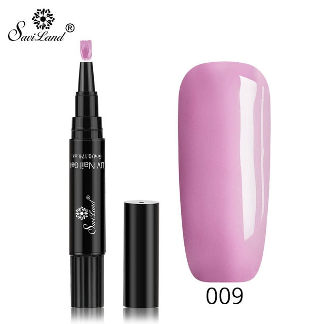 3‑in‑1 Gel Nail Pen — 60 Colors, Salon‑Quality Manicure