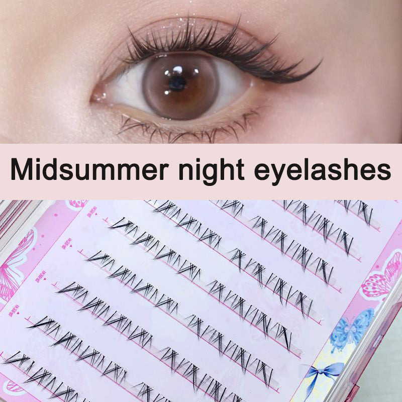 Segmented False Eyelashes for Custom Natural Volume