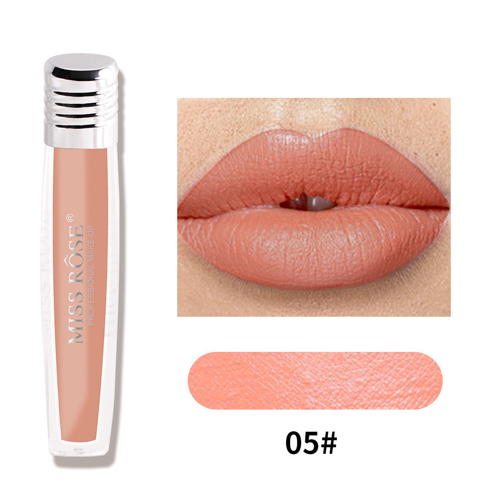 Liquid Matte Lip Gloss - 16 Shades, Velvet Color Finish