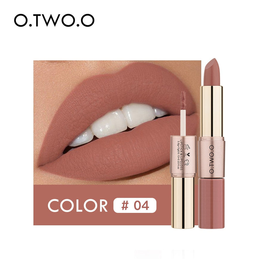 2-in-1 Matte Lipstick & Liquid Lipstick, 12 Shades