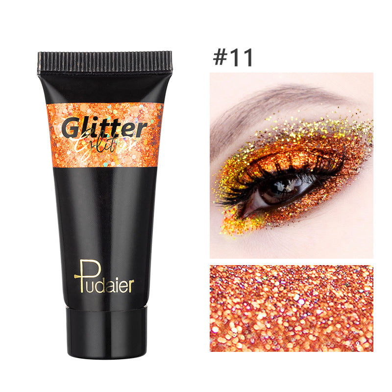 Liquid Glitter Eyeshadow for High-Flash Stage Looks