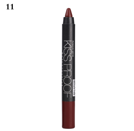 Waterproof Kiss-Proof Lip Pencil Lipstick, Longwear
