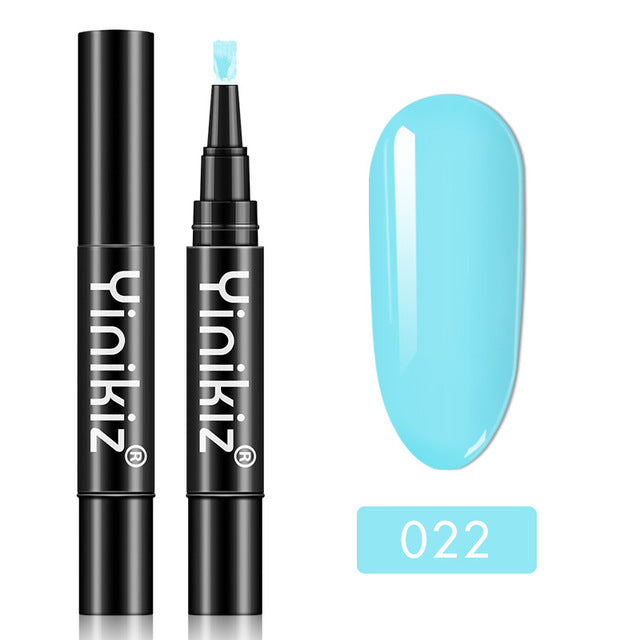 Gel Nail Polish Pen for Glossy Salon-Style Nail Looks