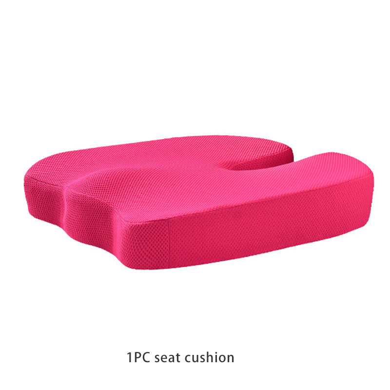Lumbar Support Cushion for Office Chair — Memory Foam Back