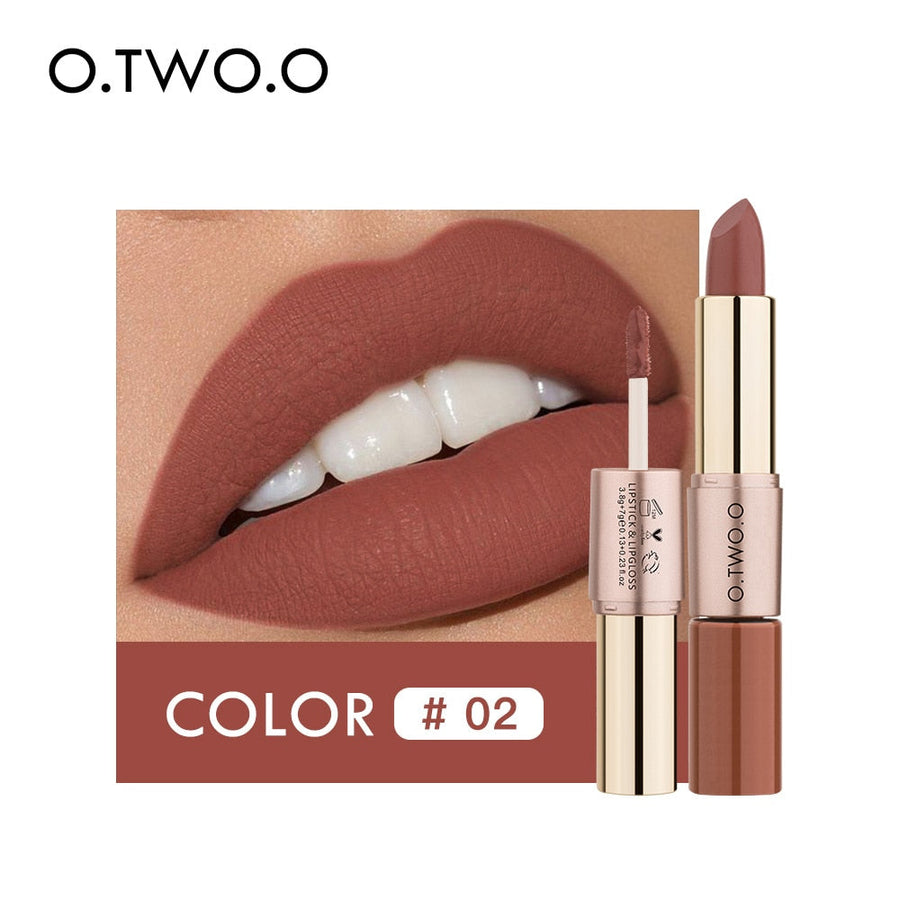 2-in-1 Matte Lipstick & Liquid Lipstick, 12 Shades