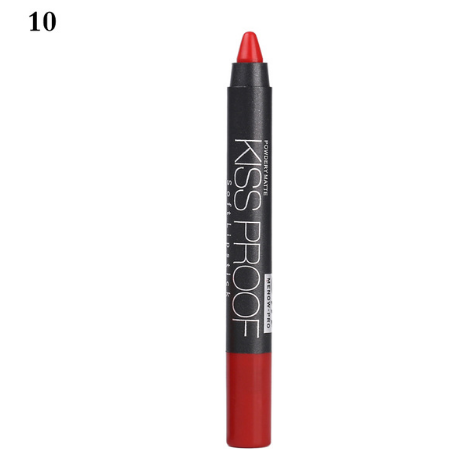 Waterproof Kiss-Proof Lip Pencil Lipstick, Longwear