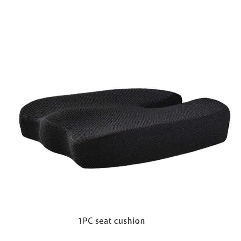 Lumbar Support Cushion for Office Chair — Memory Foam Back