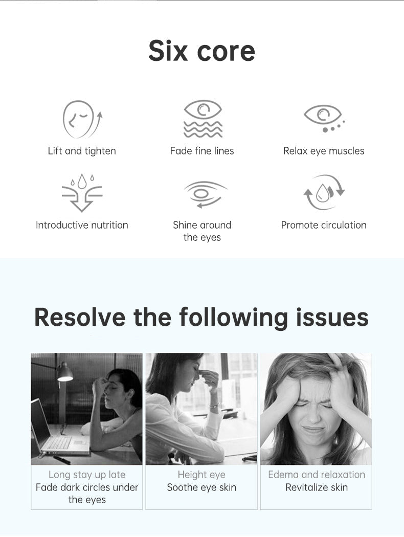 Red Light Therapy Eye Massager — Fades Dark Circles in 2 Weeks