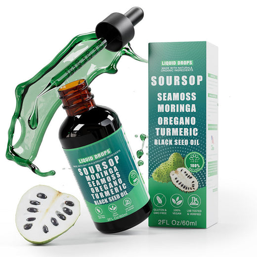 Sourhop Liver Cleanse Drops | 98% Absorption Herbal Tonic
