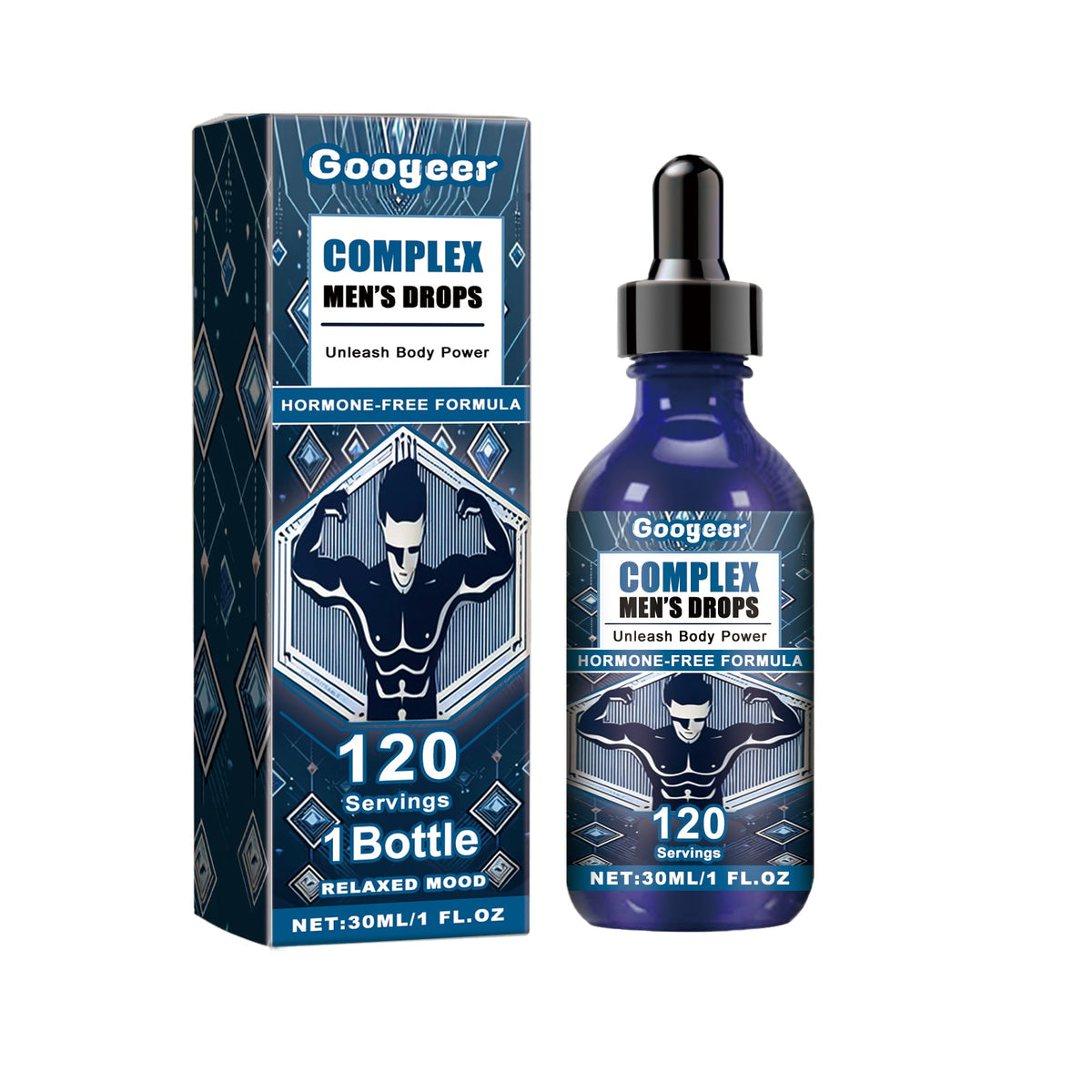 Gentle Herbal Male Body Care Drops