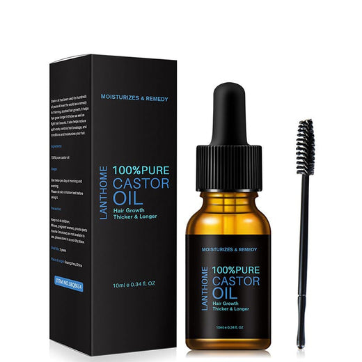 Castor Oil Hair Treatment for Targeted Moisture & Gloss
