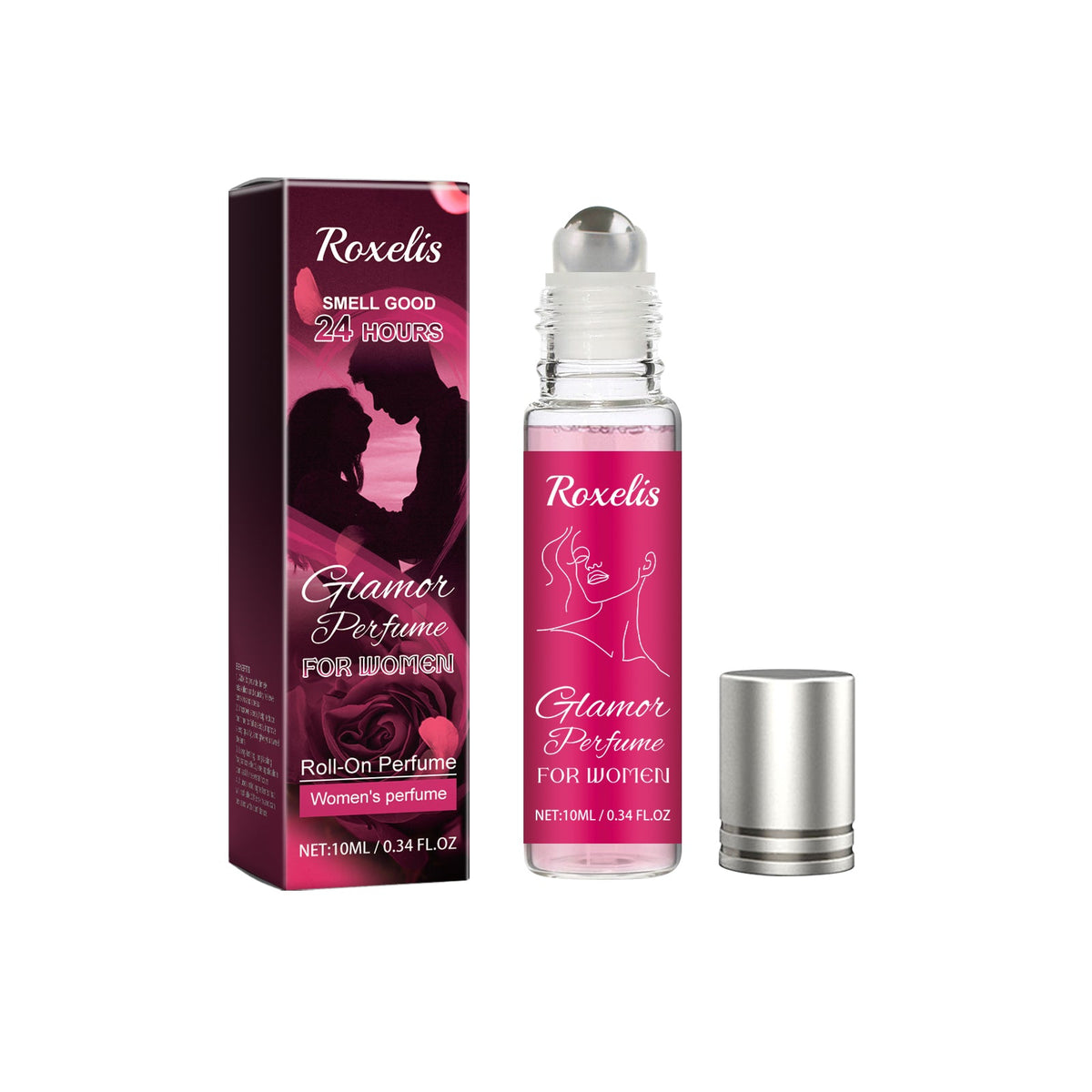 Roll-On Perfume for Women, Portable Everyday Scent