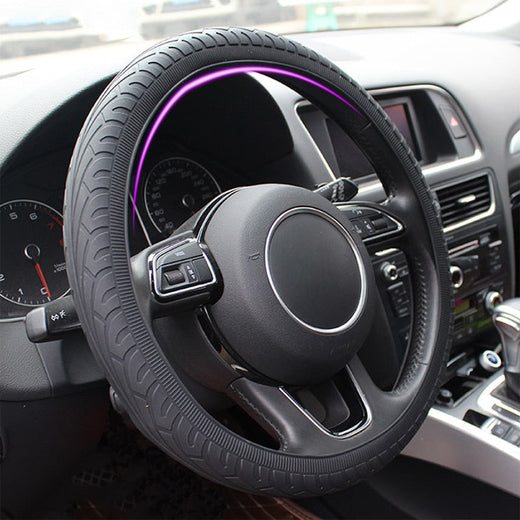 Silicone Steering Wheel Cover — Skidproof Grip & Universal Fit
