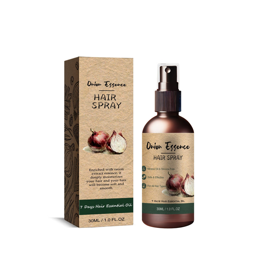Onion Essence Hair Spray for Dry, Frizzy Hair Care