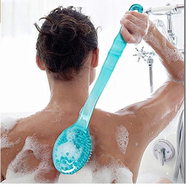 Back Bath Brush With Long Handle for Easy Exfoliation