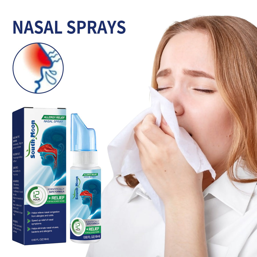Allergy Relief Nasal Spray – Fast-Acting 12-Hour Relief
