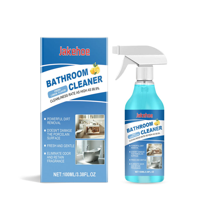 Jakehoe Bathroom Cleaner — 99.9% Clean, Gentle Spray
