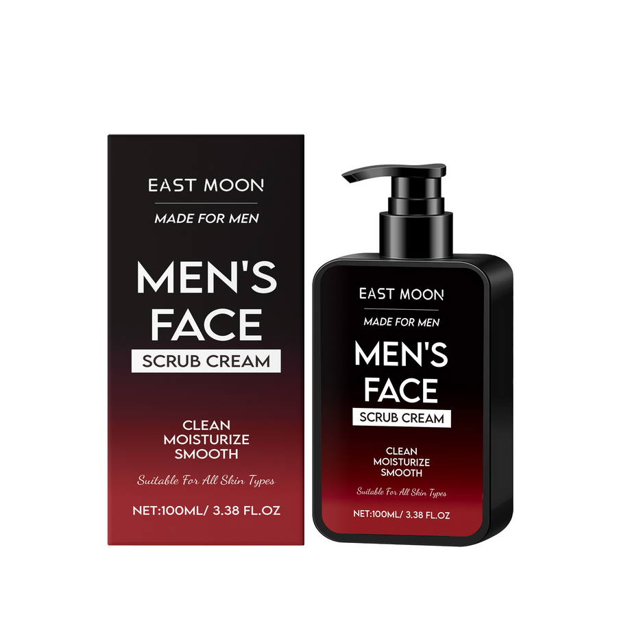 Men's Facial Scrub for Oil Control & Smooth Skin