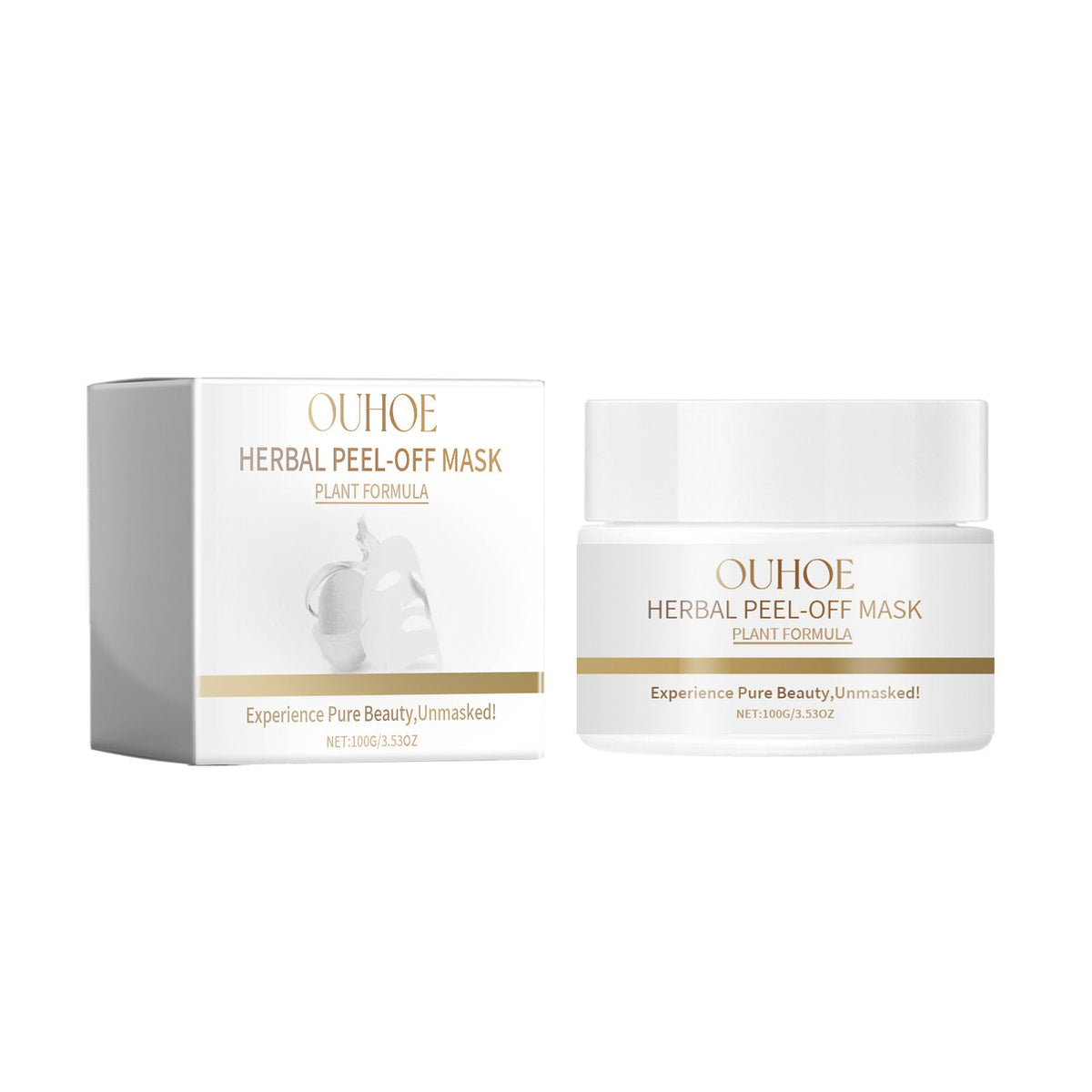 Herbal Peel-Off Mask for Deep Pore Cleansing & Blackhead