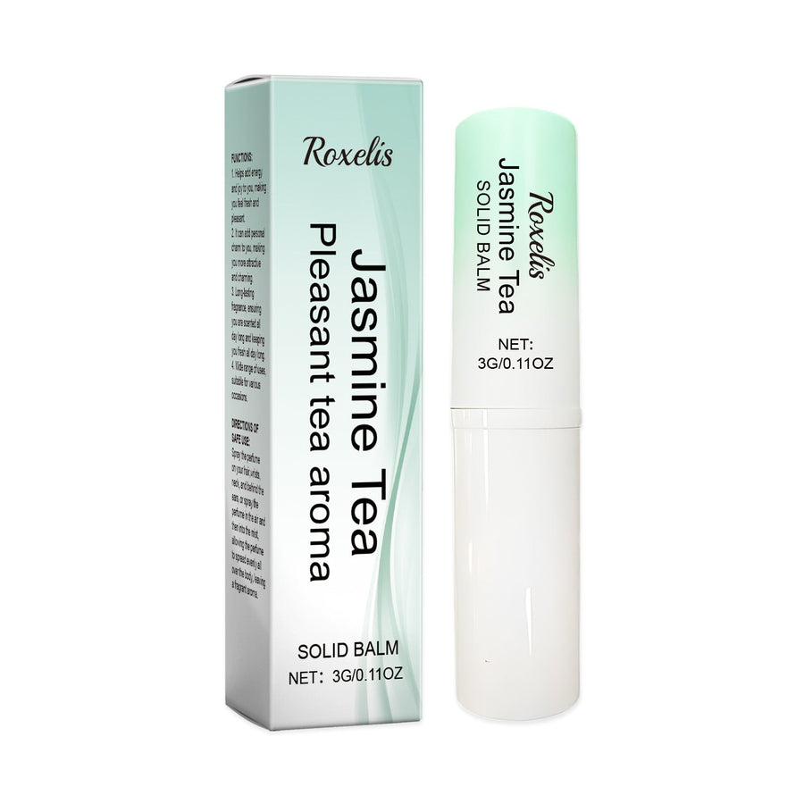 Solid Fragrance Balm for Fresh Jasmine Tea Scent Daily