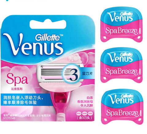 Venus Spa Breeze Razor — Smooth, Moisturized Shave for Women