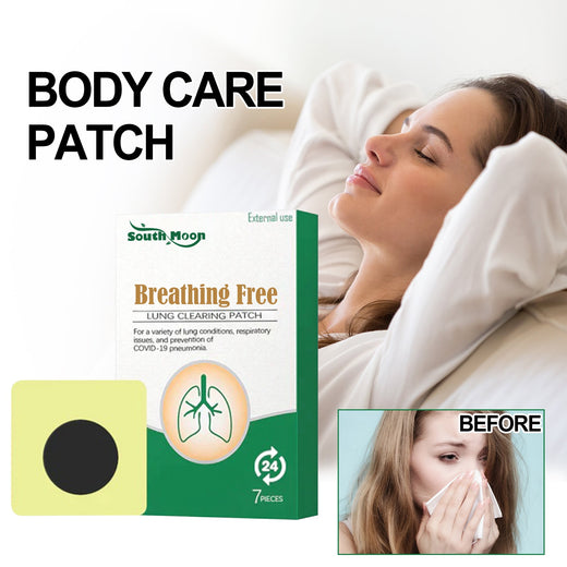Lung Clearing Patch — 24h Herbal Relief for Congested Breathing