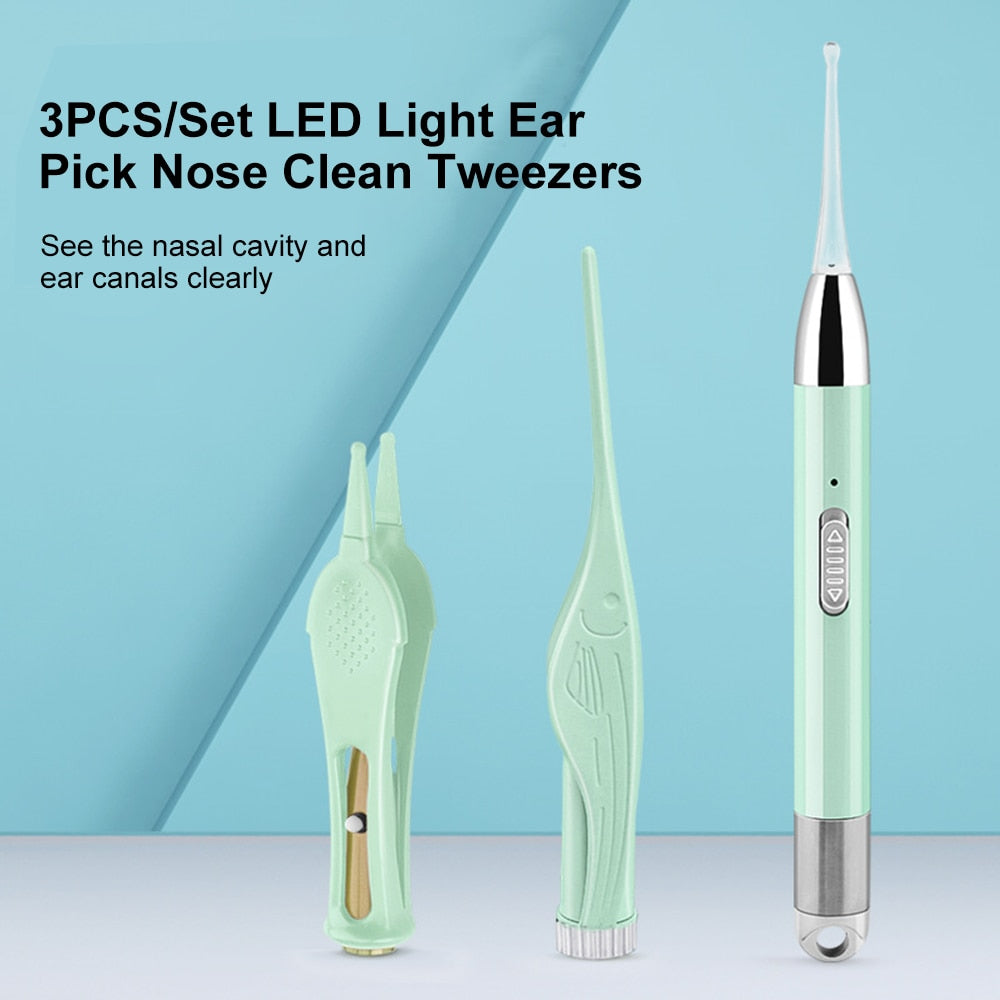 LED Ear Cleaner — Rechargeable Ear Wax Removal Tool