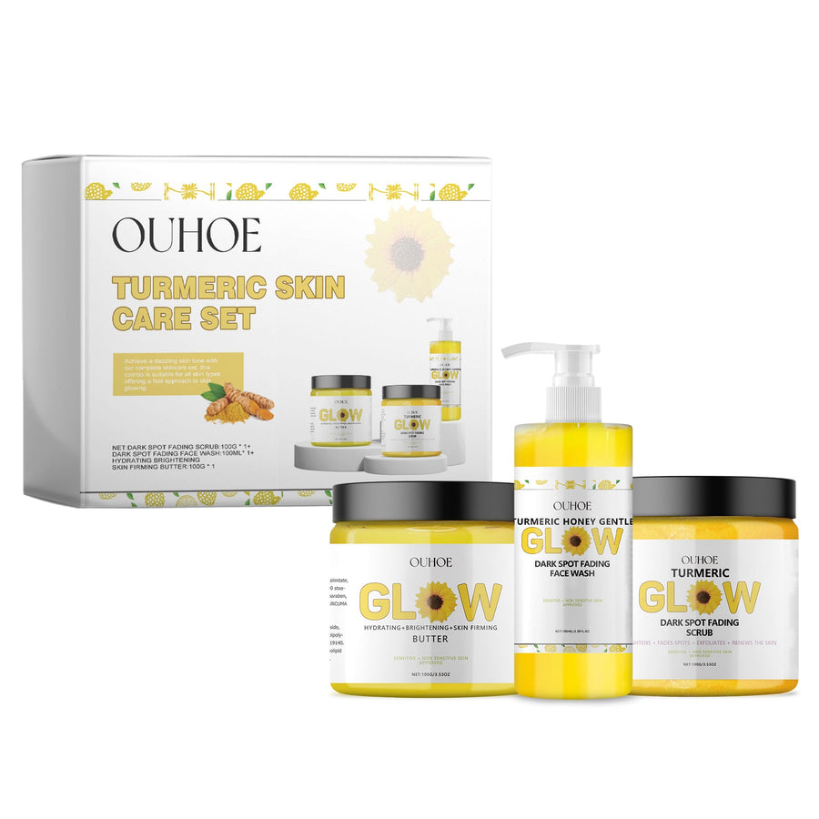 Turmeric Skincare Set for Brighter, Smoother-Looking Skin