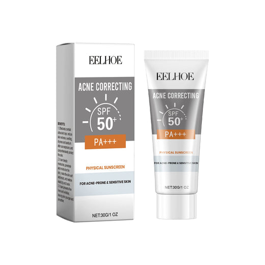 EELHOE Physical Sunscreen, Hydrating Sunblock Facial Skin Ca