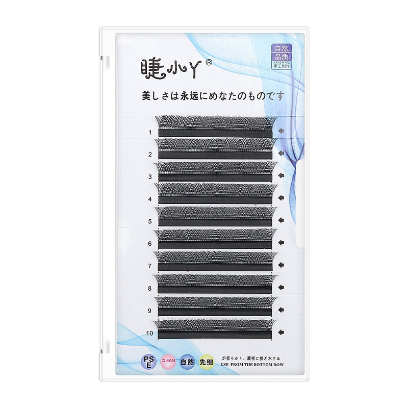 Y-Shaped Curved False Eyelashes for Fuller Lash Fans