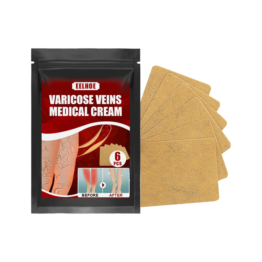 Varicose Vein Cream & Patches — Smoother Legs, Less Swelling