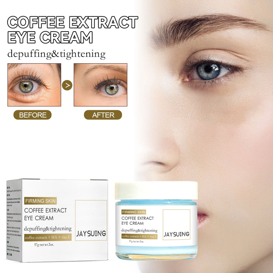 Coffee Eye Cream for Puffiness, Dark Circles & Lines