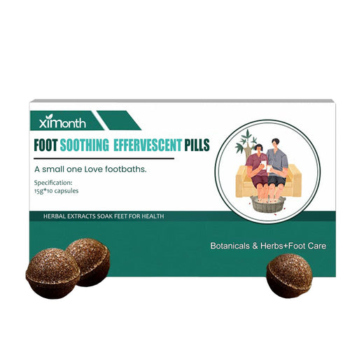 Herbal Effervescent Foot Soak Pills for Tired Feet