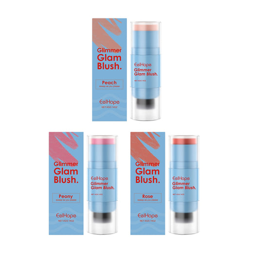 Double-Ended Blush Stick for Glowy Cheeks, Eyes & Lips