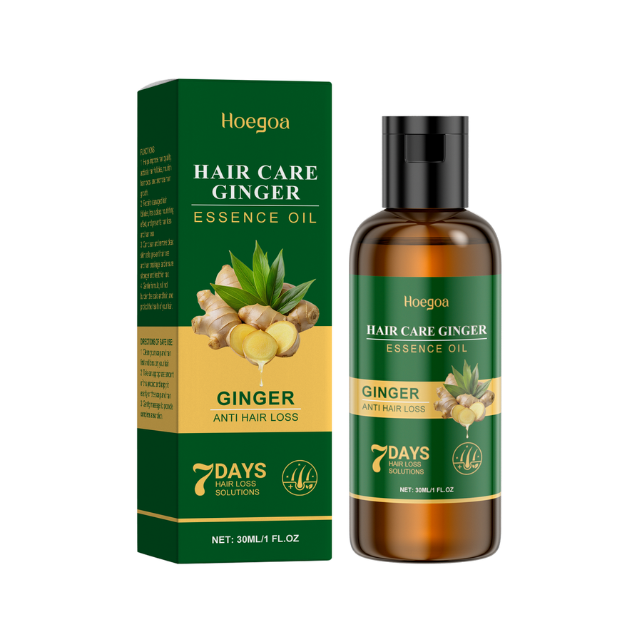 Ginger Hair Oil for Scalp Nourishment, Shine & Care