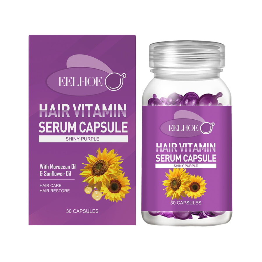 Hair Serum Capsules for Smooth, Healthy-Looking Shine