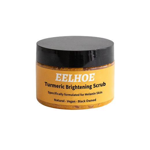 Turmeric Body Scrub for Melanin Skin Brightening