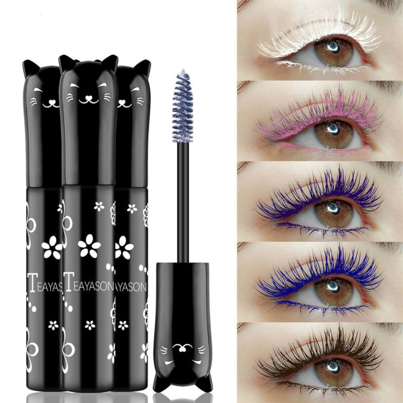 Color Mascara for Lengthening, Curling & Bold Lashes