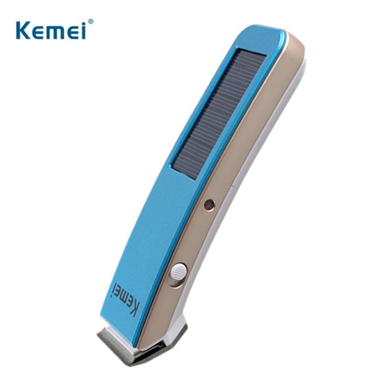 Professional Cordless Barber Clippers — Solar-Powered Quiet