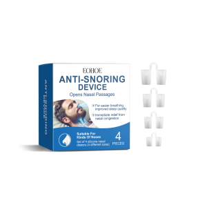 Anti-Snoring Nasal Device for Easier Night Breathing