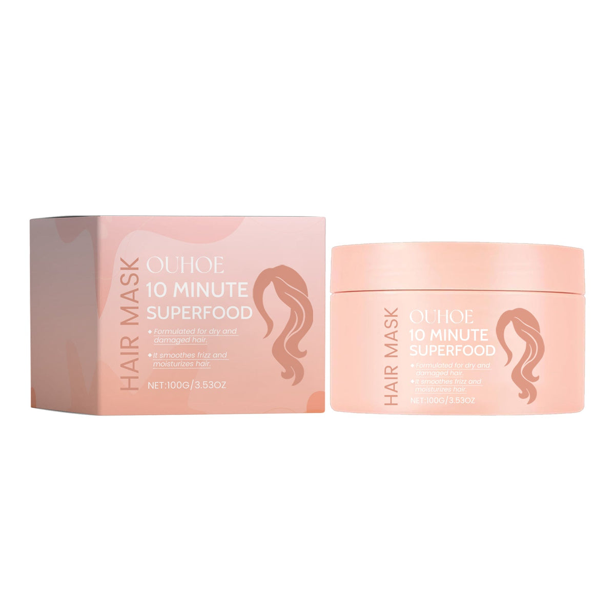 Hair Mask for Dry Hair | 10-Minute Glossy Repair