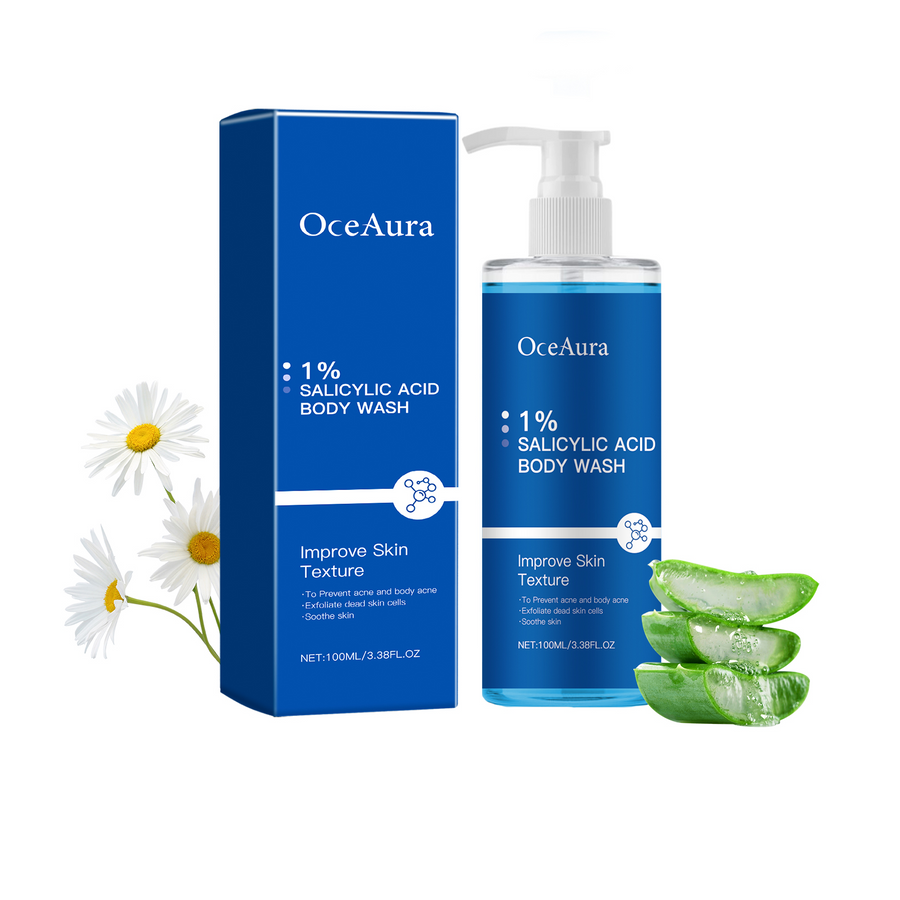 1% Salicylic Acid Body Wash for Smoother, Cleaner Skin