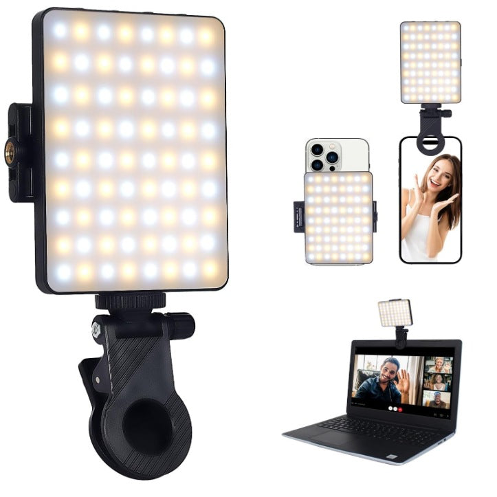 LED Video Light — 2500K‑9000K Bi‑Color with 20 Effects