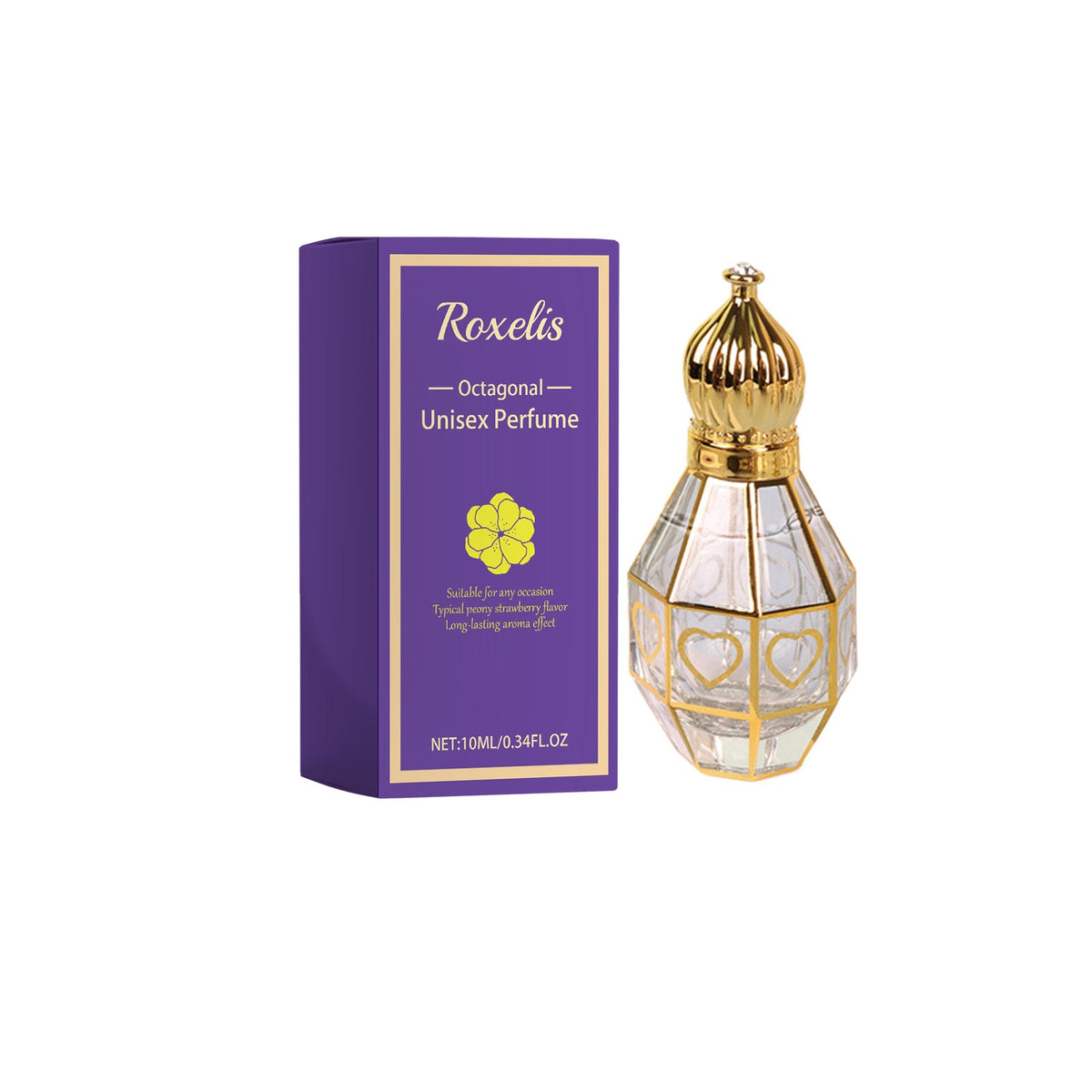 Octagonal Unisex Perfume for Dating & Everyday Charm