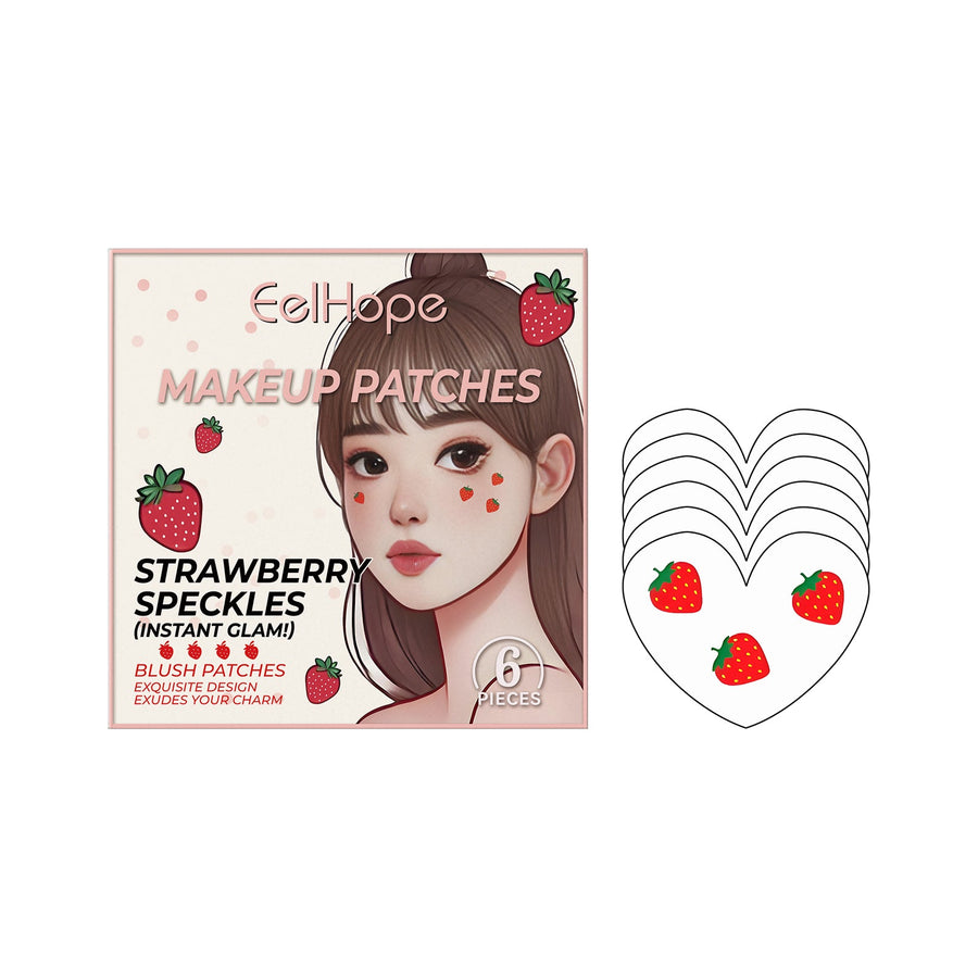 Strawberry Makeup Patches for Instant Playful Glam