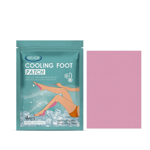 Cooling Foot Patch 4-Pack - Instant Cold Compress Relief