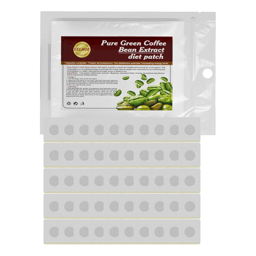 Belly Slim Patches with Green Coffee Bean Extract, 50-Pack