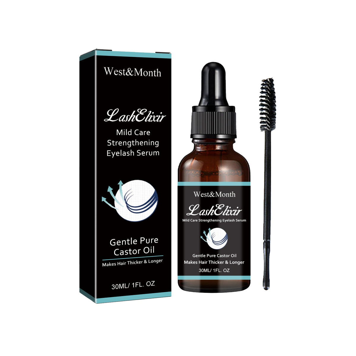 Eyelash Serum for Fuller, Longer-Looking Natural Lashes