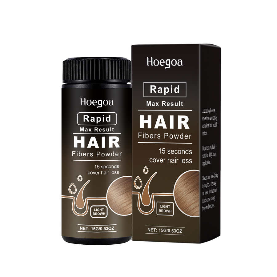 Hair Volumizing Powder for Sparse Hairline Gap Coverage