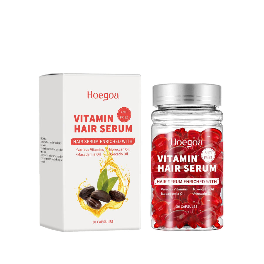 Hair Serum Capsules for Dry, Frizzy, Damaged Hair Care